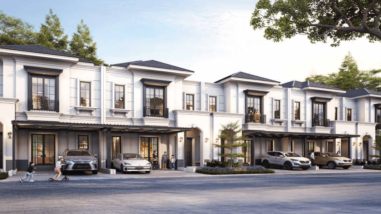 Tampak Depan El Como Rumah Modern di Balikpapan