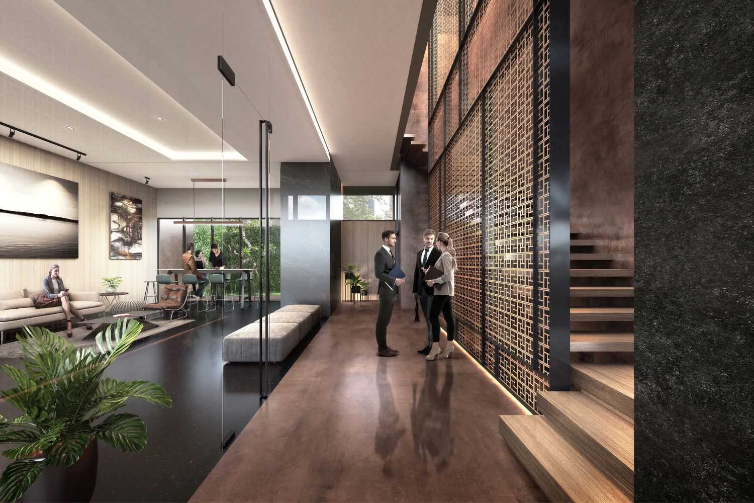 interior capital cove business loft